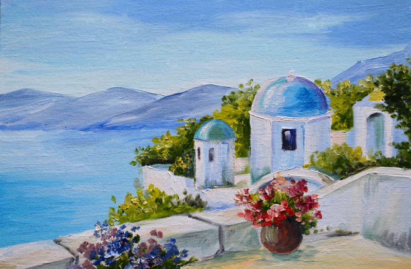 Santorini House Near The Sea