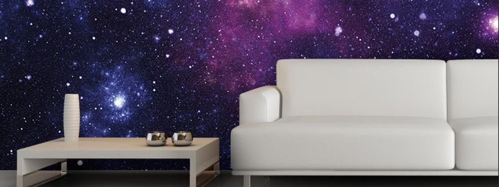 Space - Galaxies Photo Wallpaper for Living room at Print-Services.com