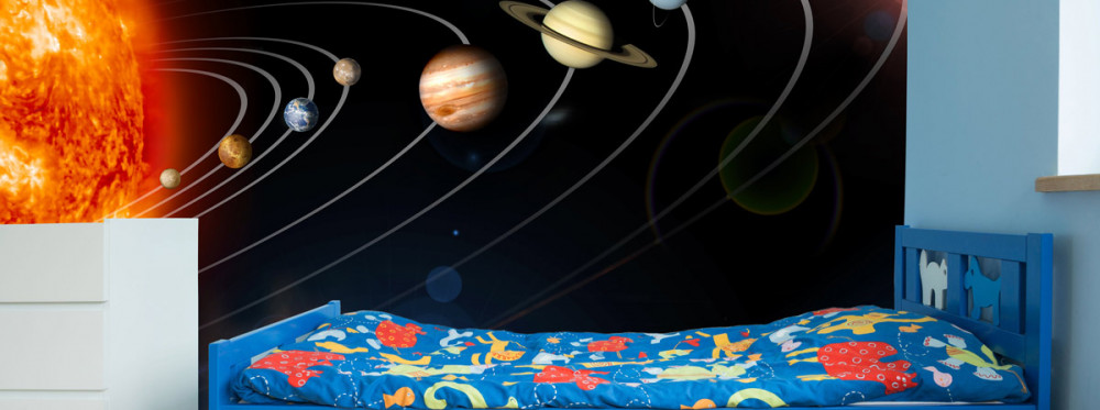 Planets & Solar System Photo Wallpapers for Kids at Print-Services.com