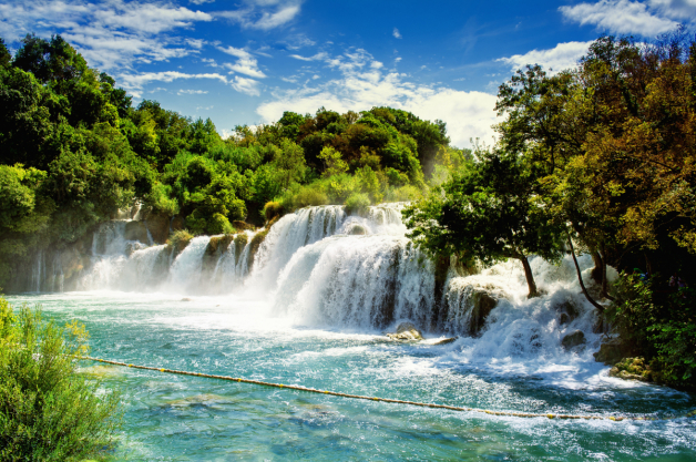 Croatia Waterfalls Krka National Park