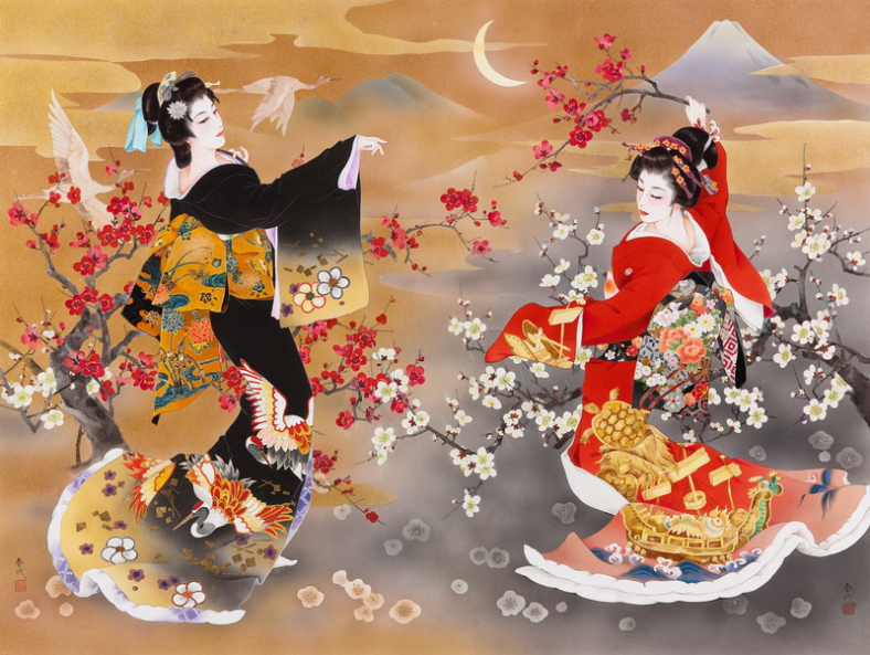 Haruyo Morita paintings wallpapers & wall murals About love - Haruyo Morita Art. No: 10000003571