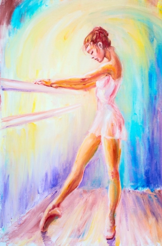 Ballet Room, Pointe-shoes 008