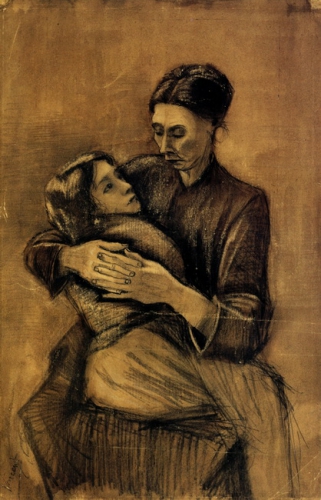 Woman With A Child On Her Lap, 1883