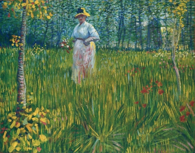 Woman In The Garden, 1887