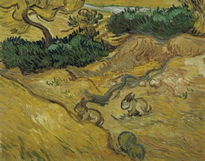 Field With Two Rabbits, 1889