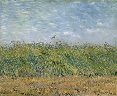 Wheat Field With A Lark, 1887
