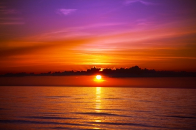 Sunset At Sea 054