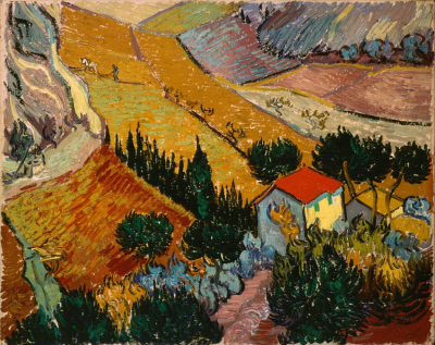 Landscape With A House And Plowman