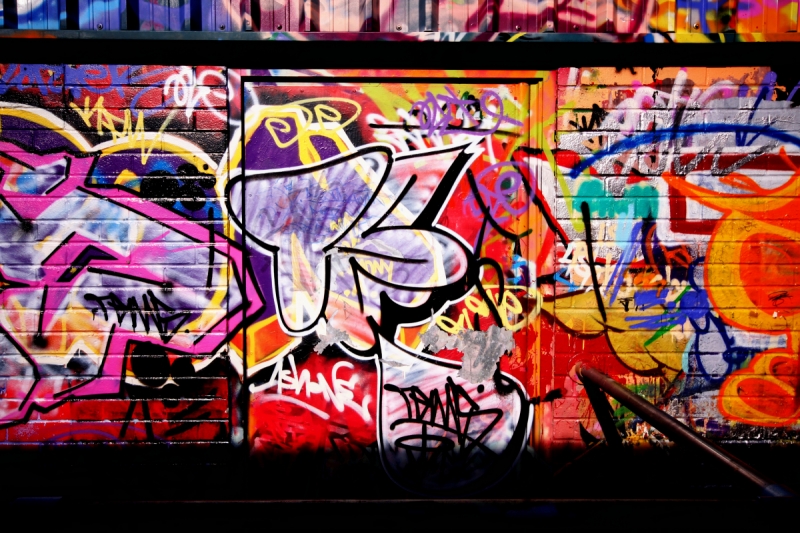 Graffiti&Urban wall murals & wallpaper Chaotic Drawings Graffiti Art. No: 10000006947